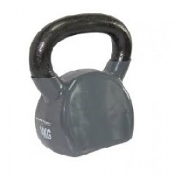 KETTLE BELL VINYL, grey, 14KG